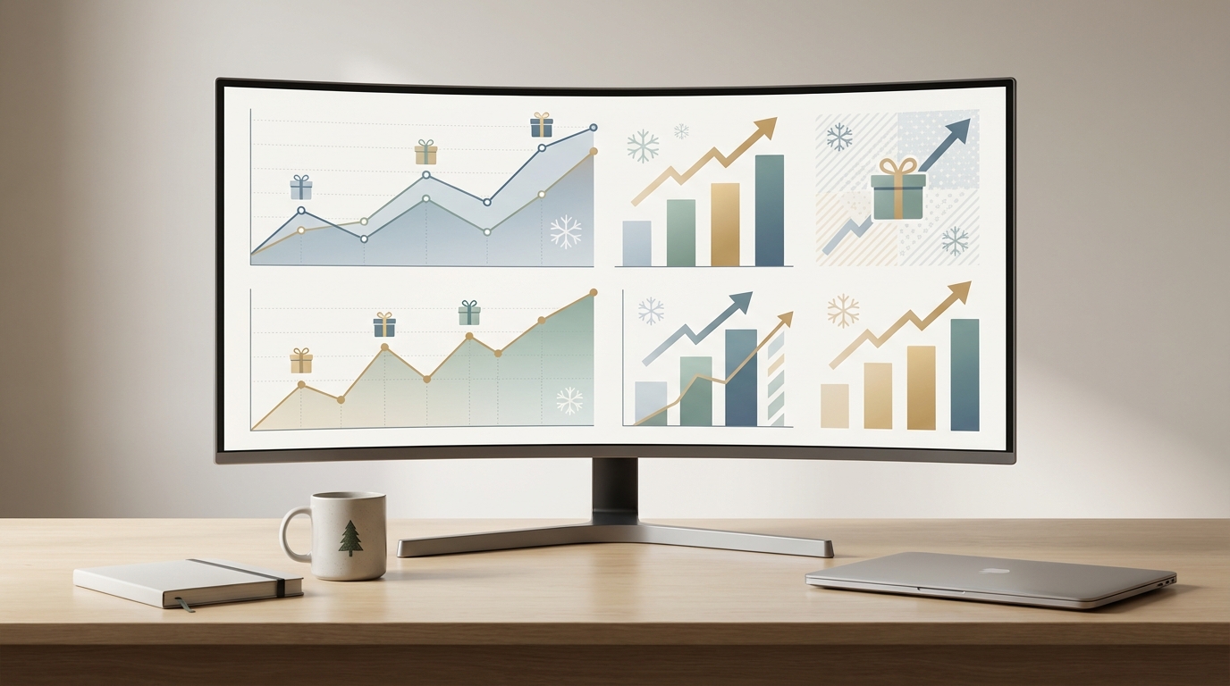 Data-driven performance of micro-creators during the 2025 holiday season.