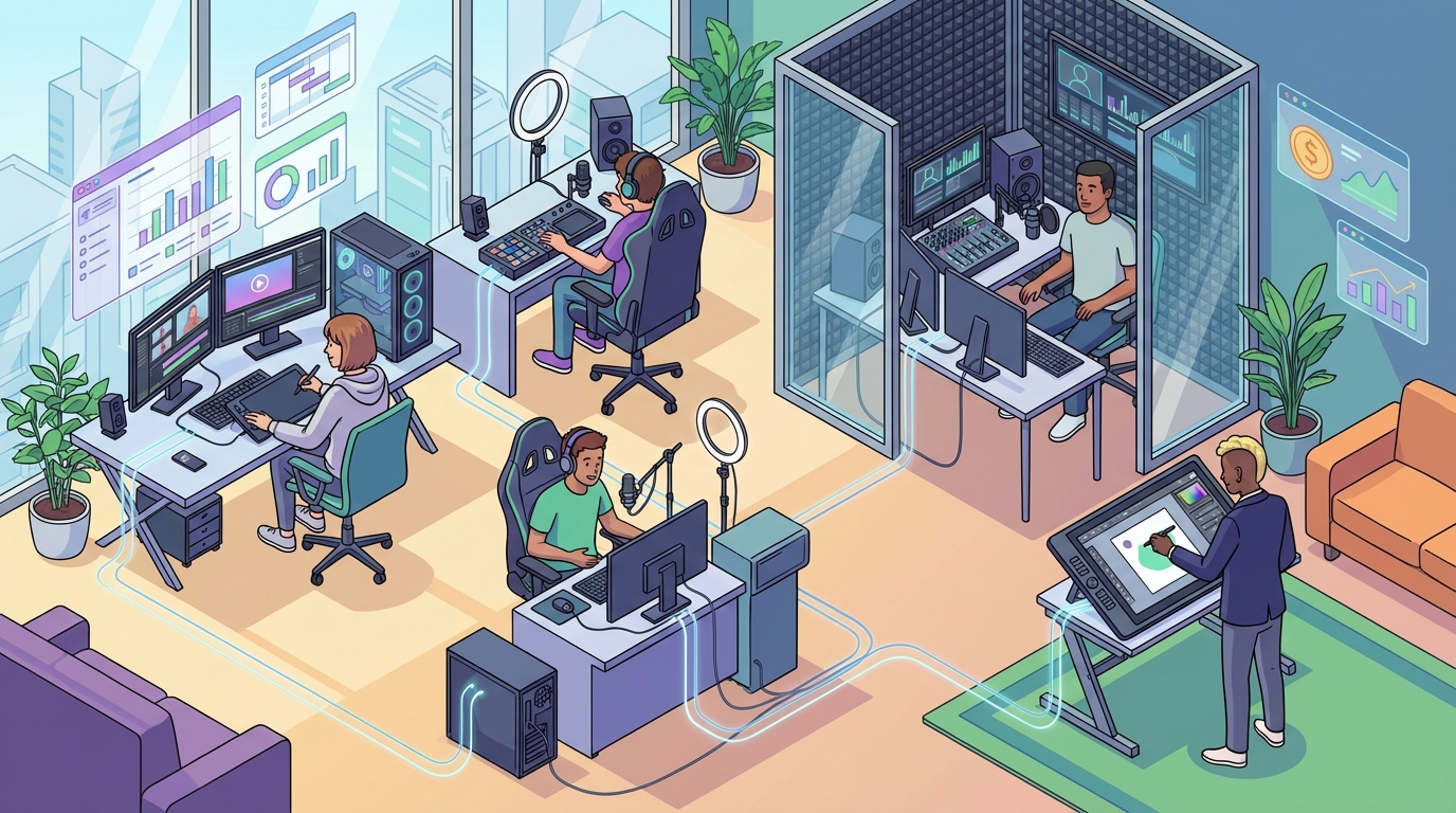 The 2025 Creator Economy Playbook: Workflow, Deals & Revenue